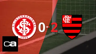 Flamengo clasificó al vencer 2-0 a Internacional Flamengo clasificó al vencer 2-0 a Internacional