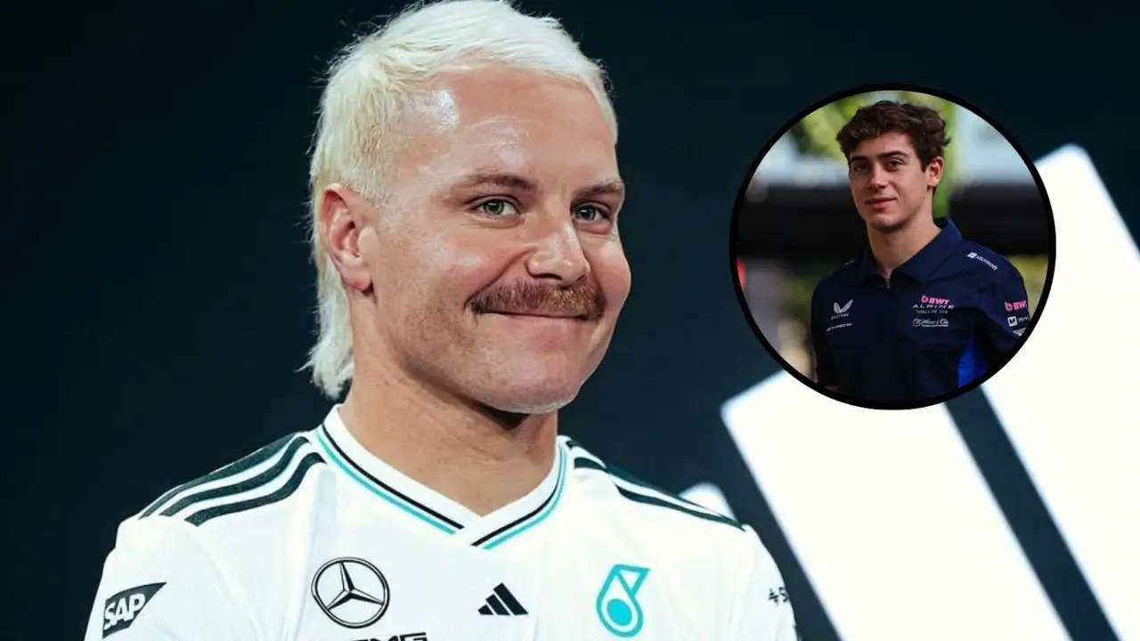Valtteri Bottas y Franco Colapinto