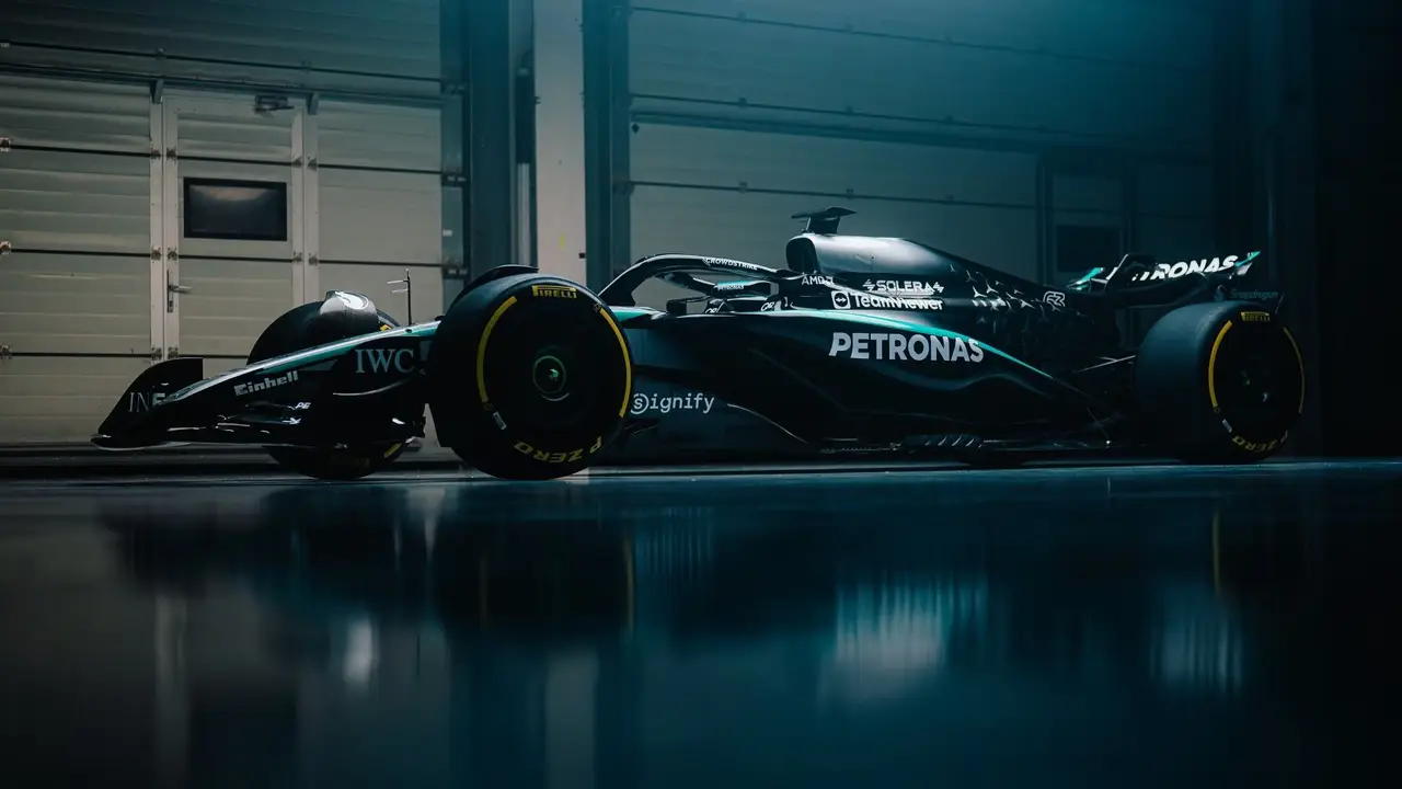 El W16 de Mercedes