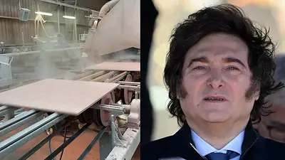 Fábrica de cerámicas y Javier Milei Fábrica de cerámicas y Javier Milei