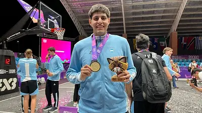 Riojano de oro: Elias Molina se consagró campeón en basket de los Juegos Panamericanos Junior Riojano de oro: Elias Molina se consagró campeón en basket de los Juegos Panamericanos Junior