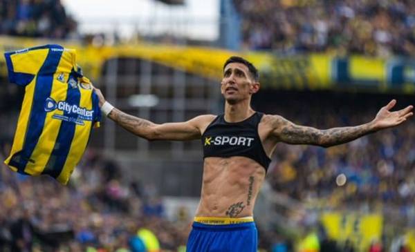 El golazo olímpico de Ángel Di María para Rosario Central vs Boca en el Gigante de Arroyito