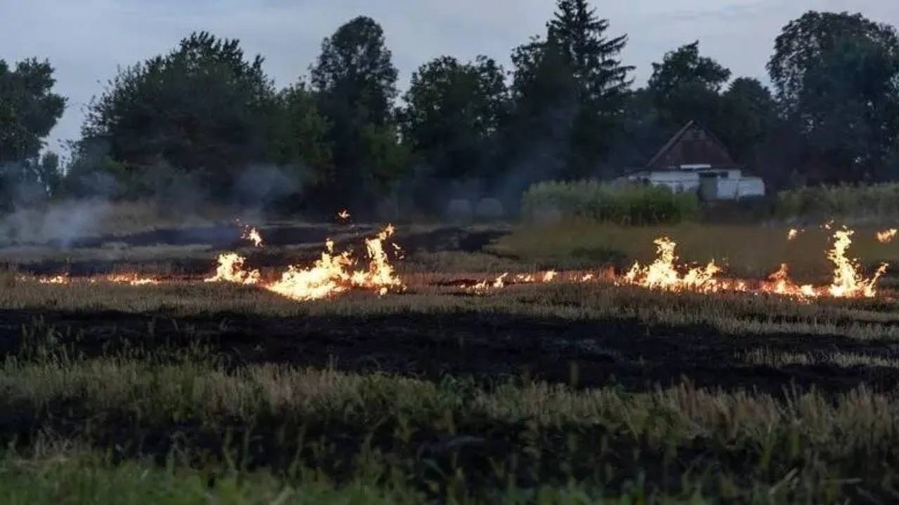Bomberos y brigadistas contuvieron cinco focos de incendio en la provincia de Córdoba. 