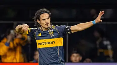 Edinson Cavani rompió el silencio tras volver al gol en Boca frente a Banfield: "Confiar"