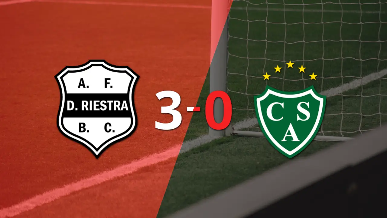 Dep. Riestra sentenció con goleada 3-0 a Sarmiento