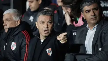 La furia de Gallardo con Quintero en River antes del empate de Lanús: "¡La p... madre!"