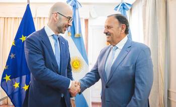 Quintela recibió a representantes de la Unión Europea para fortalecer vínculos | Ricardo quintela