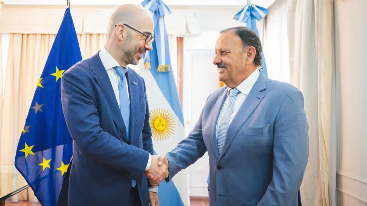 Quintela se reunió con representantes de Unión Europea para fortalecer lazos con La Rioja: "Nuevas oportunidades"