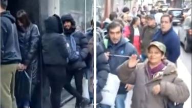 Tras las coimas en Andis, largas filas para renovar la pensión: "Vinimos a las 4 de la mañana"