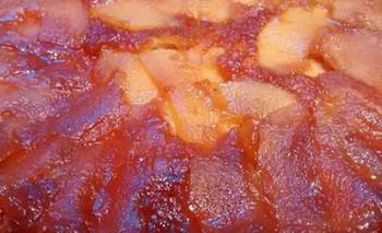 La receta más fácil de la torta invertida de manzana sin TACC | Recetas de cocina