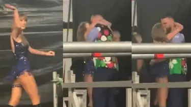El primer beso público de Taylor Swift y Travis Kelce fue en Argentina: el video que marcó un antes y un después para las fans