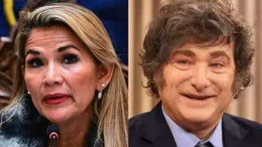 Milei celebró fallo a favor de Áñez, que será juzgada por el Congreso boliviano