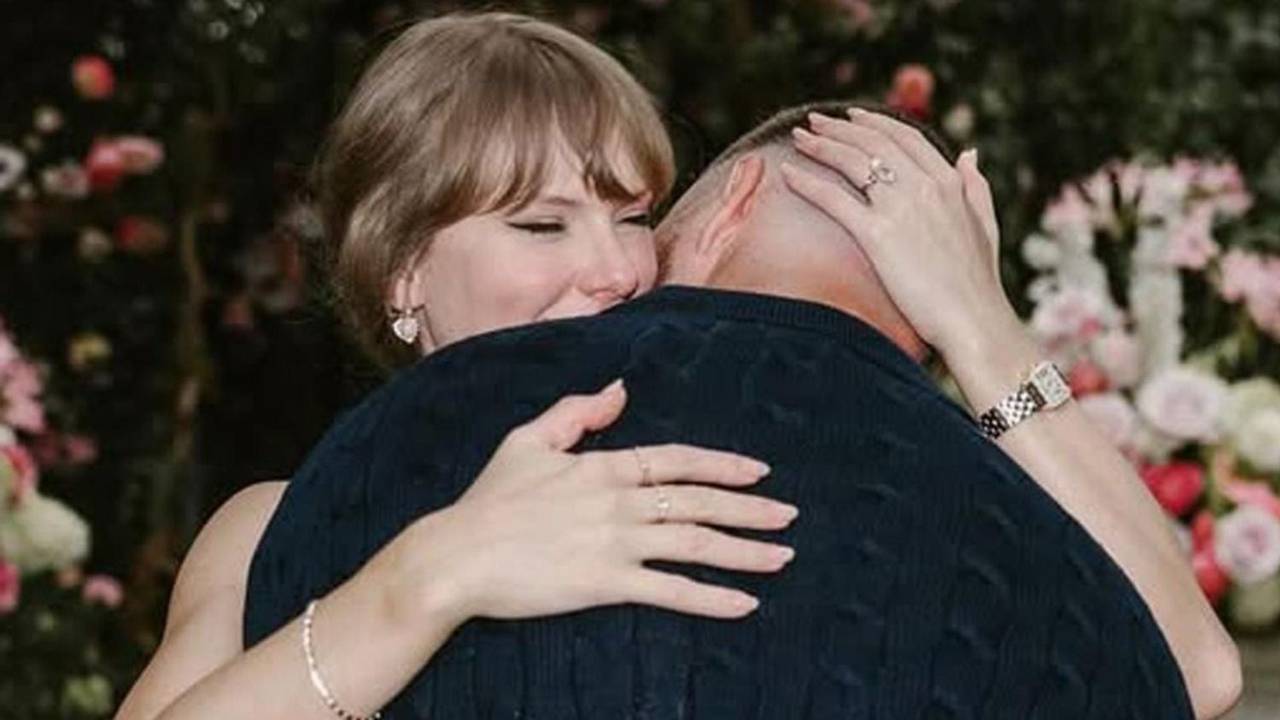 Taylor Swift y Travis Kelce.