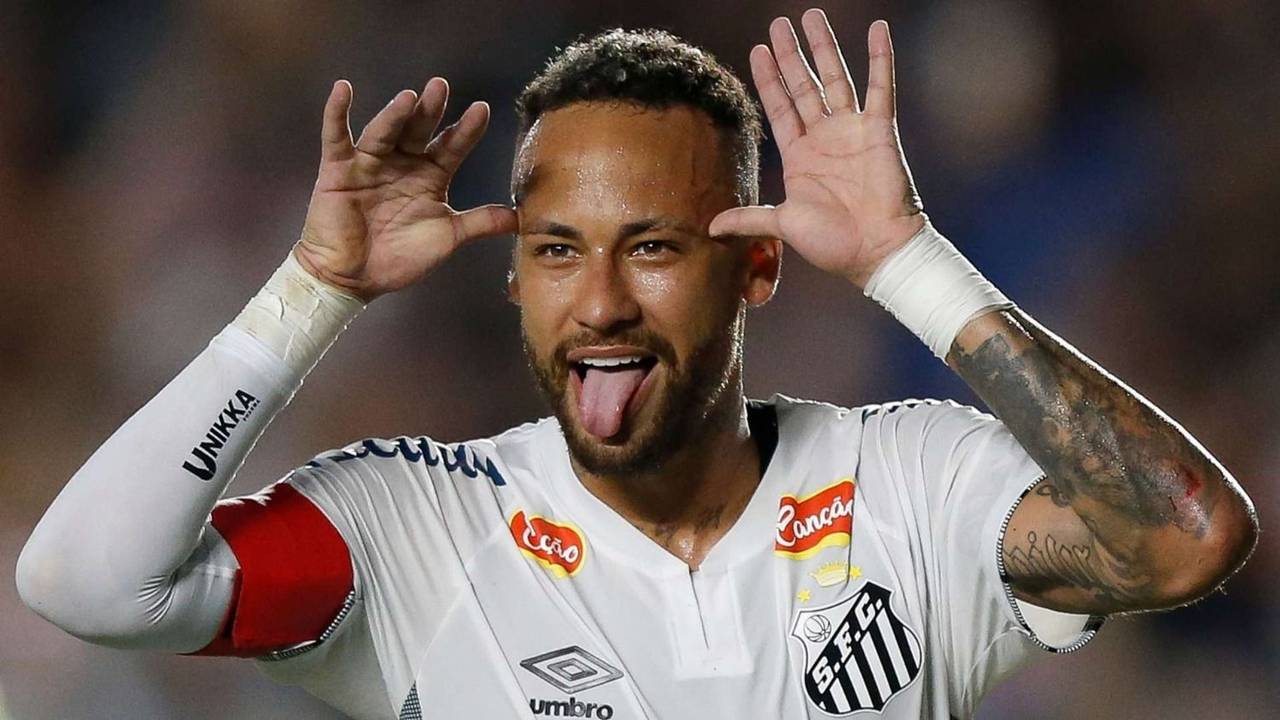 Neymar, Racing, Di Césare, Santos