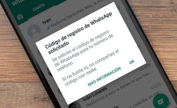 Qué pasa si recibo un código en WhatsApp sin haberlo solicitado | Whatsapp