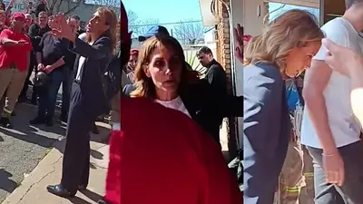 Arietto fue echada por trabajadores que protestan por pago de sueldos: "Caradura" Arietto fue echada por trabajadores que protestan por pago de sueldos: "Caradura"