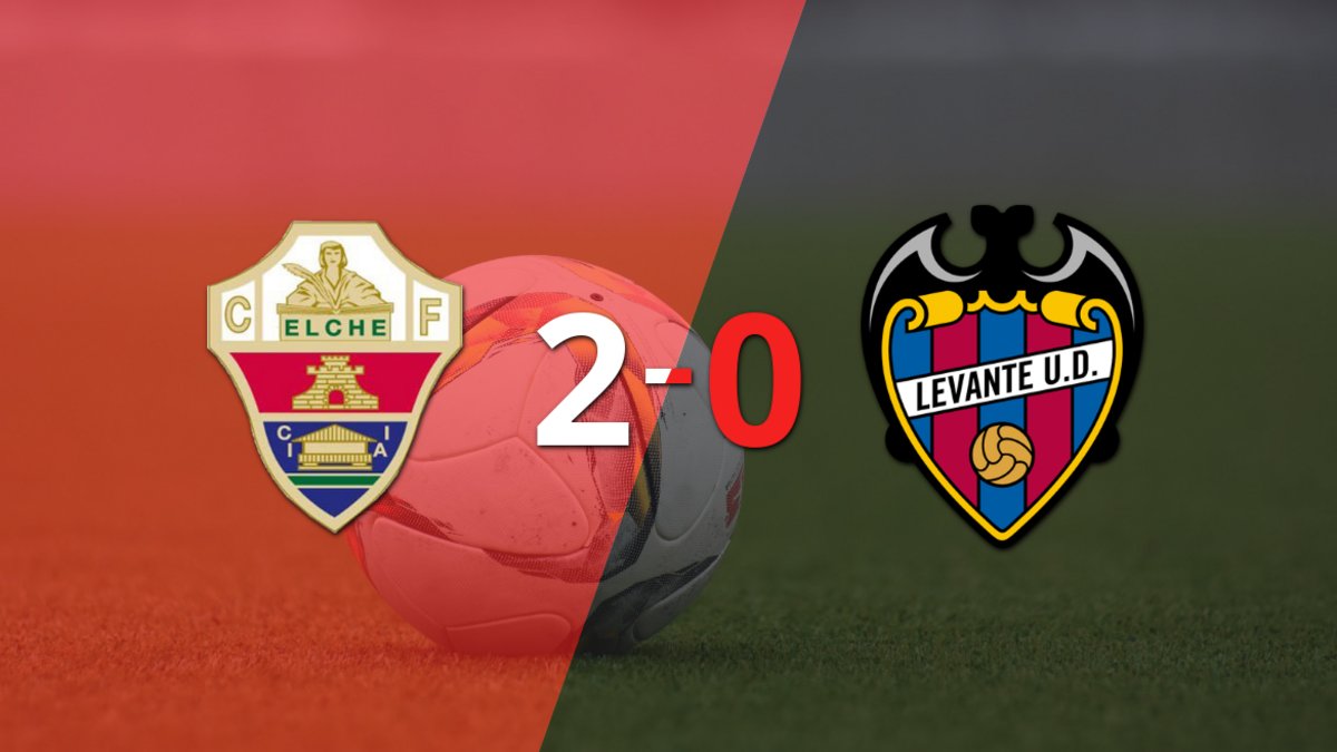 Elche le ganó con claridad a Levante por 2 a 0 | El Destape