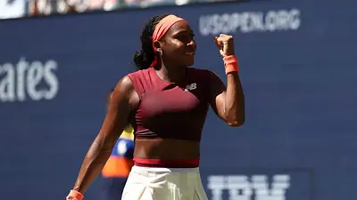 Gauff encuentra su forma en victoria de tercera ronda del Abierto de EEUU Gauff encuentra su forma en victoria de tercera ronda del Abierto de EEUU