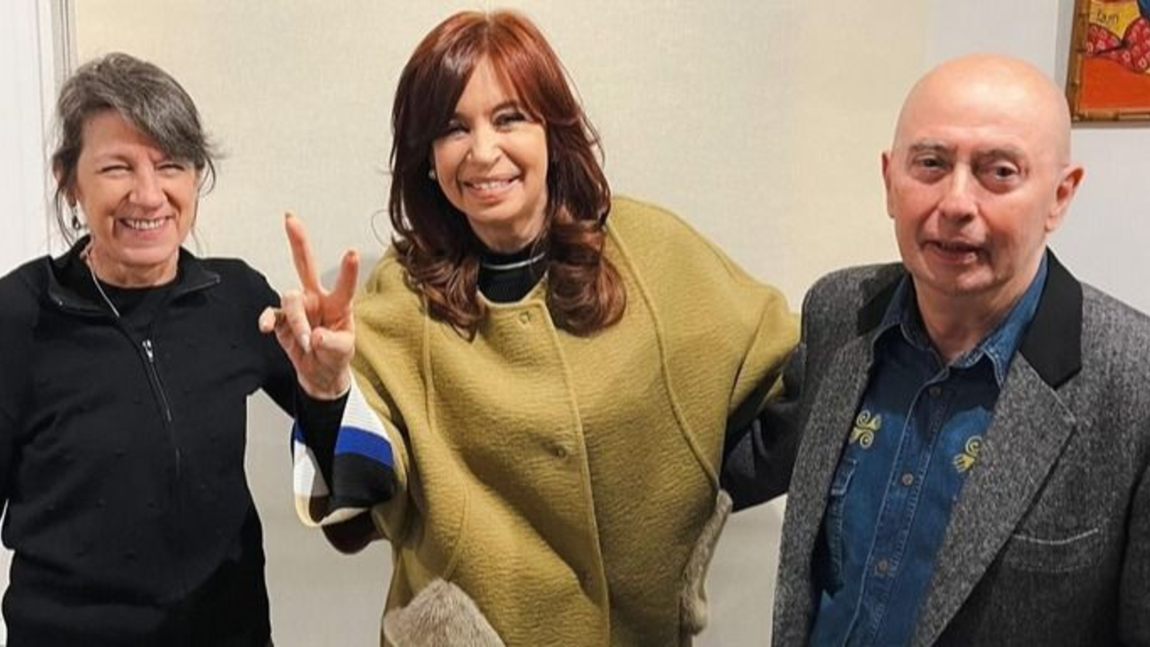 Se conoció una foto inédita de Cristina con el Indio Solari