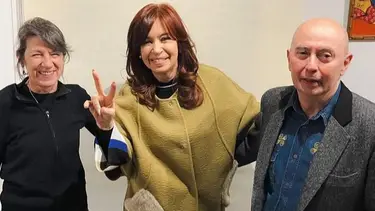 Se conoció una foto inédita de Cristina con el Indio Solari