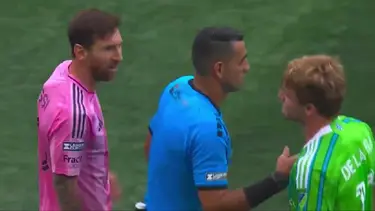 Insólito: Messi se peleó con "Pepo" de la Vega en el partido del Inter Miami en la Leagues Cup