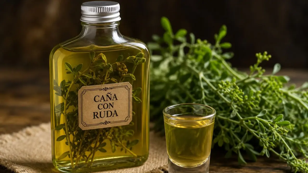 Caña con ruda