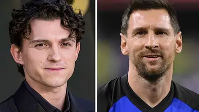 Cuándo se conocieron Tom Holland y Messi. Cuándo se conocieron Tom Holland y Messi.