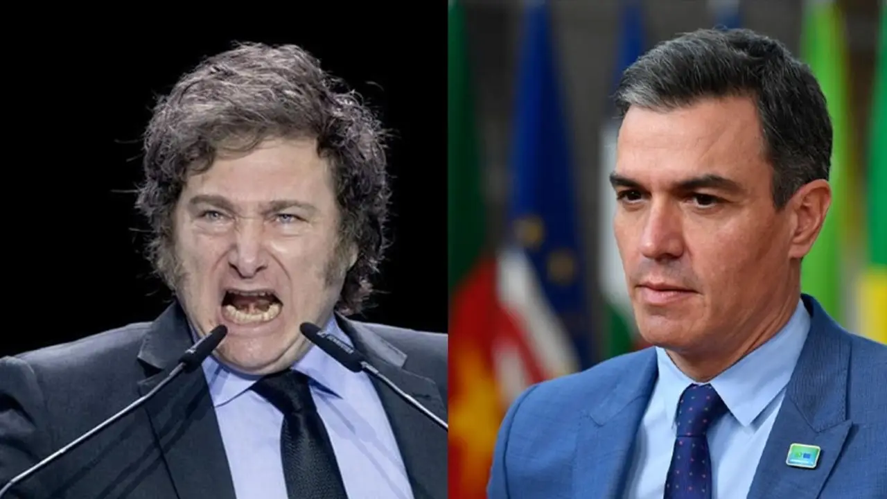 Milei utiliza la crisis en Ceuta para volver a atacar a Sánchez: "Fracaso del modelo socialista"
