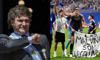 Milei reculó sobre la bandera de Malvinas y reveló cuál sería la sanción de FIFA | Selección argentina