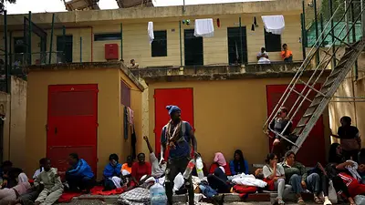Ceuta se encuentra desbordada tras la entrada masiva de migrantes Ceuta se encuentra desbordada tras la entrada masiva de migrantes