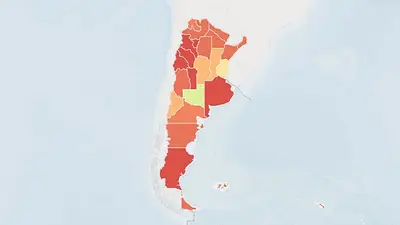 Alarmante: un mapa muestra cómo está el endeudamiento familiar en tu ciudad Alarmante: un mapa muestra cómo está el endeudamiento familiar en tu ciudad