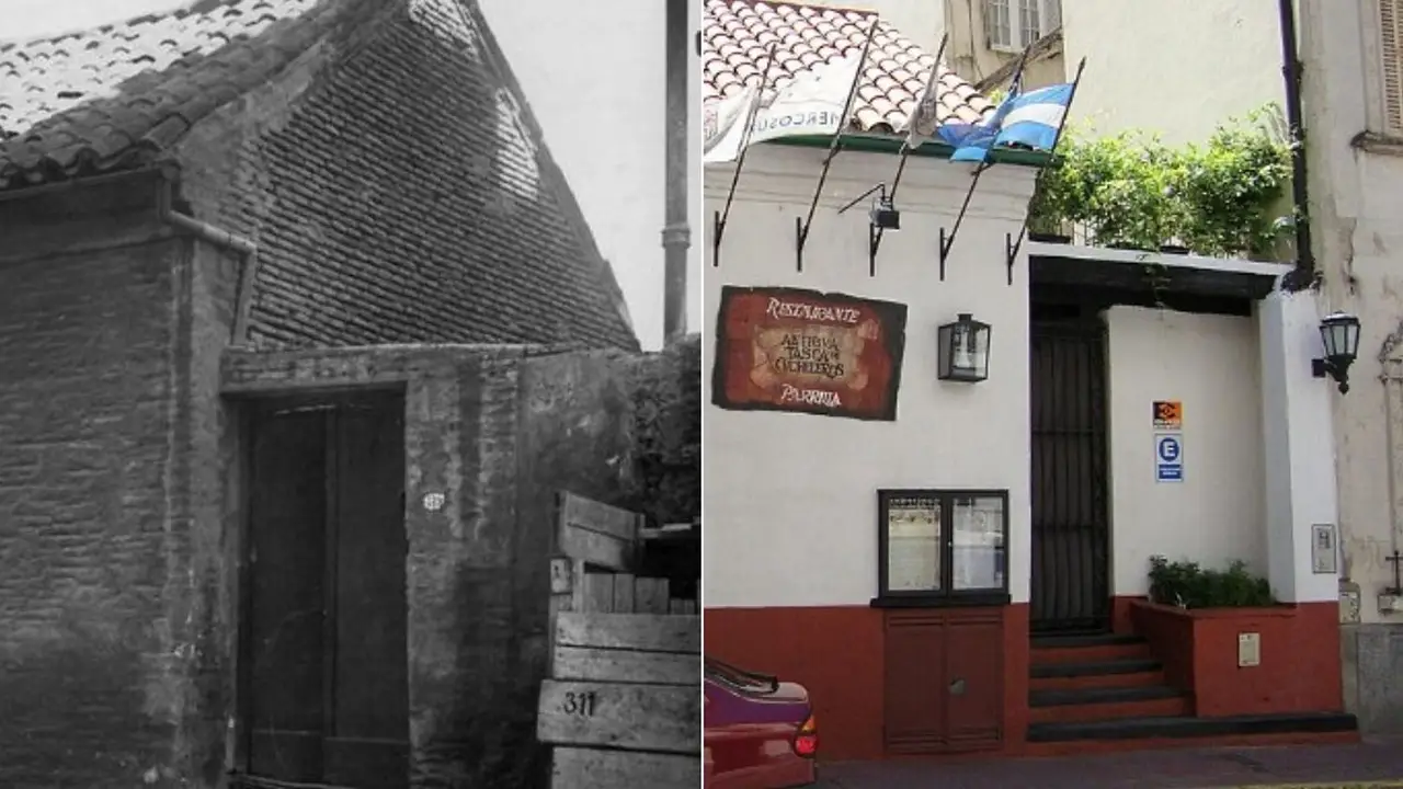 Parece un simple restaurante, pero por dentro hay túneles que cambiaron la historia de Buenos Aires: su fachada es del 1730