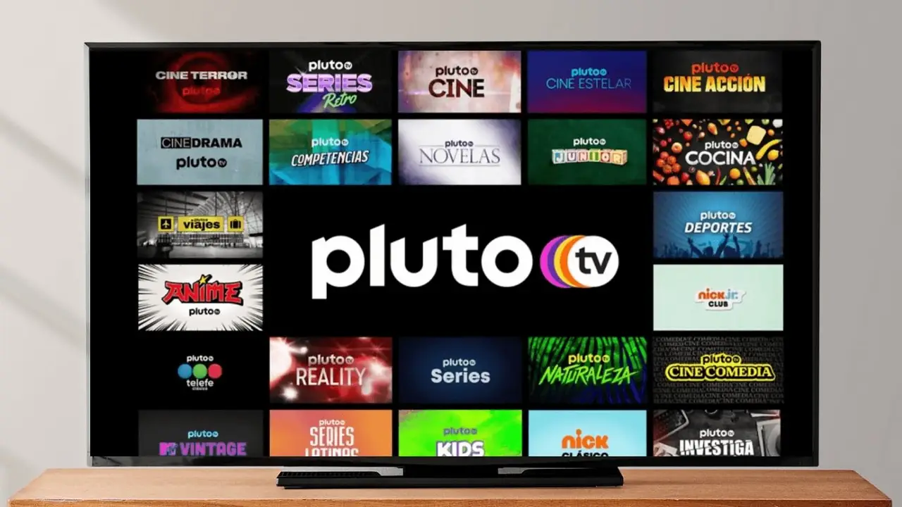 Televisor con Pluto TV