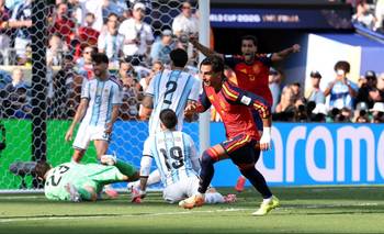Nueva versión sobre la final: problemas en el calentamiento y debate con Scaloni | Selección argentina