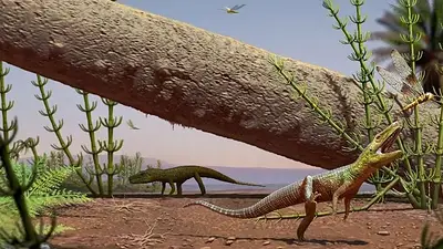 Descubren en Brasil un importante animal de 240 millones de años que podría cambiar la historia de la evolución Descubren en Brasil un importante animal de 240 millones de años que podría cambiar la historia de la evolución