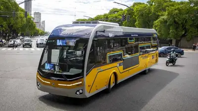 Arrancó el Trambús en CABA: paradas, costo del boleto y recorrido de la nueva línea eléctrica Arrancó el Trambús en CABA: paradas, costo del boleto y recorrido de la nueva línea eléctrica