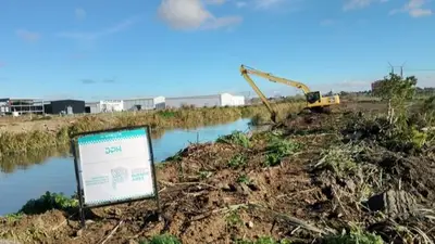 La Provincia de Buenos Aires avanza con obras hidráulicas para prevenir inundaciones La Provincia de Buenos Aires avanza con obras hidráulicas para prevenir inundaciones