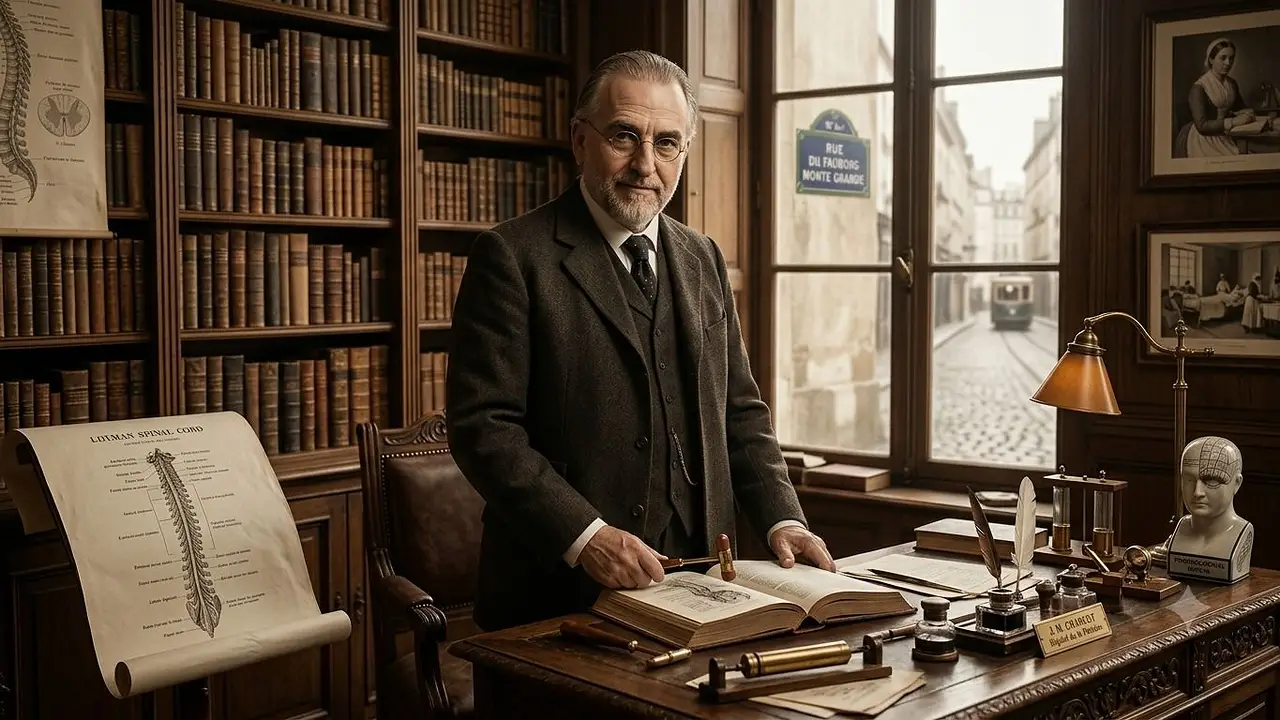 Imagen de Jean-Martin Charcot creada con Inteligencia Artificial