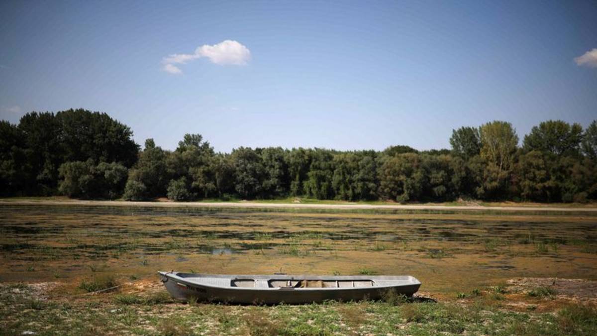 Los bajos niveles del Danubio en Bulgaria dejan al descubierto un puente de la época romana