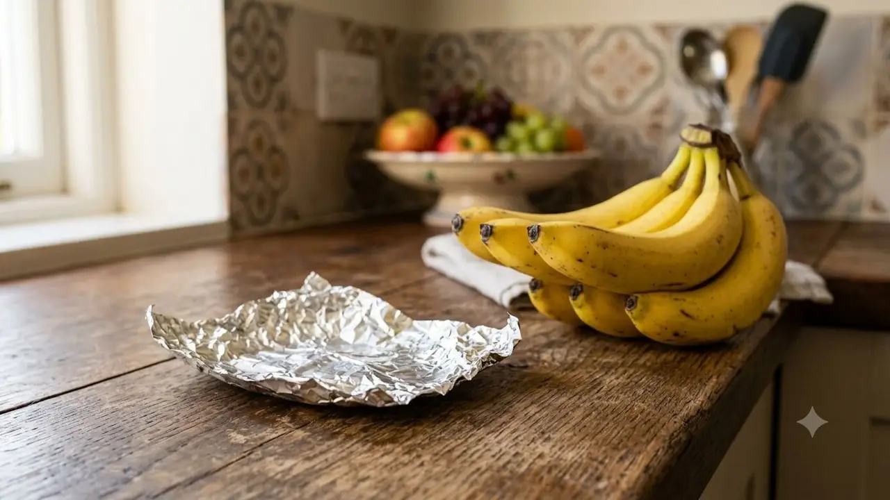 Cuál es el truco para que las bananas duren más tiempo. 