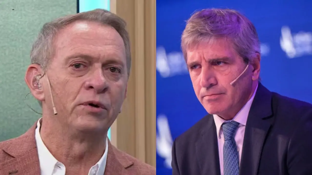 Marcelo Bonelli criticó a Luis Caputo en vivo: "Un tarado"