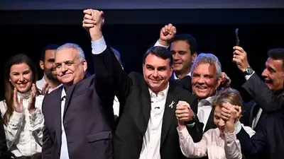 Sin conseguir acuerdos, Flávio Bolsonaro proclamó como candidato a vicepresidente a un hombre de su mismo partido Sin conseguir acuerdos, Flávio Bolsonaro proclamó como candidato a vicepresidente a un hombre de su mismo partido