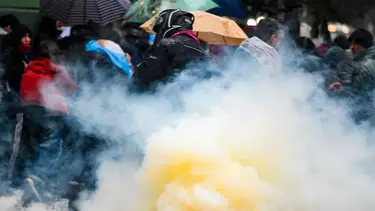 Así reprime la policia de Milei: las fotos de la cacería de manifestantes