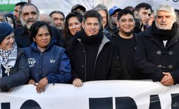 Kicillof en la marcha de San Cayetano: “Vengo a acompañar al pueblo” | Axel kicillof 