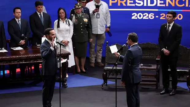 La “Casa Blanca” de Cali: De la Espriella asume en Colombia y sella su alianza con Trump | Colombia