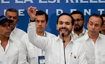 De la Espriella asumió como presidente dio su primer discurso en una base militar | Colombia