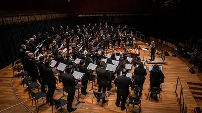 Concierto gratis del Coro Nacional y la Orquesta de Congreso. Concierto gratis del Coro Nacional y la Orquesta de Congreso.