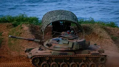 Taiwán simula repeler un ataque chino y limitará el internet móvil en sus ejercicios militares Taiwán simula repeler un ataque chino y limitará el internet móvil en sus ejercicios militares