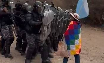 La policía de Jujuy reprimió con balas de goma a una comunidad indígena: hay 7 detenidos  | Jujuy