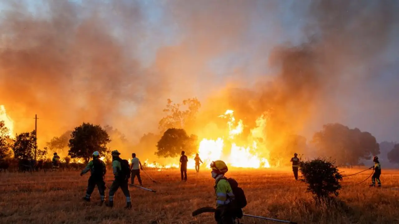 España se prepara para el eclipse bajo la amenaza de los incendios